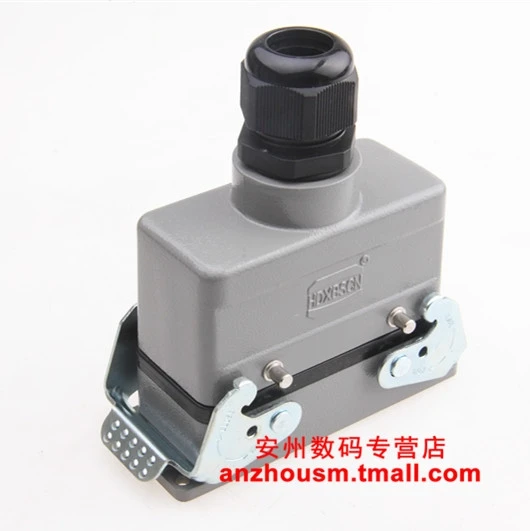 

HDXBSCN HDC-HSB-006-2 PG21 6-ядерный 35A высокопрочный разъем авиационный штекер