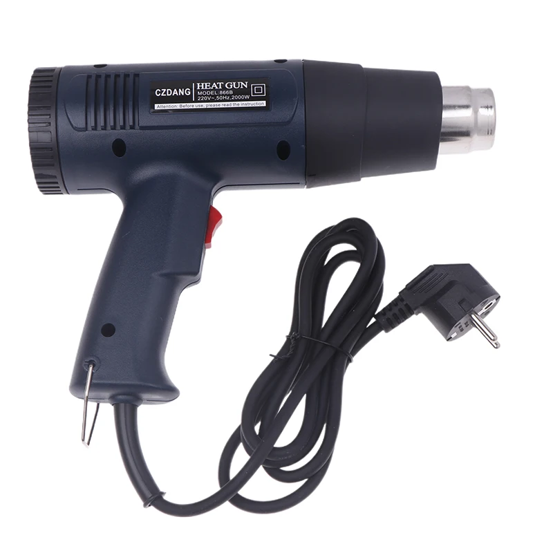 New Hot Air Gun 2500W Variable Advanced Electric Heat Gun Advanced Hot Air Temperature Adjustable Electric Heat