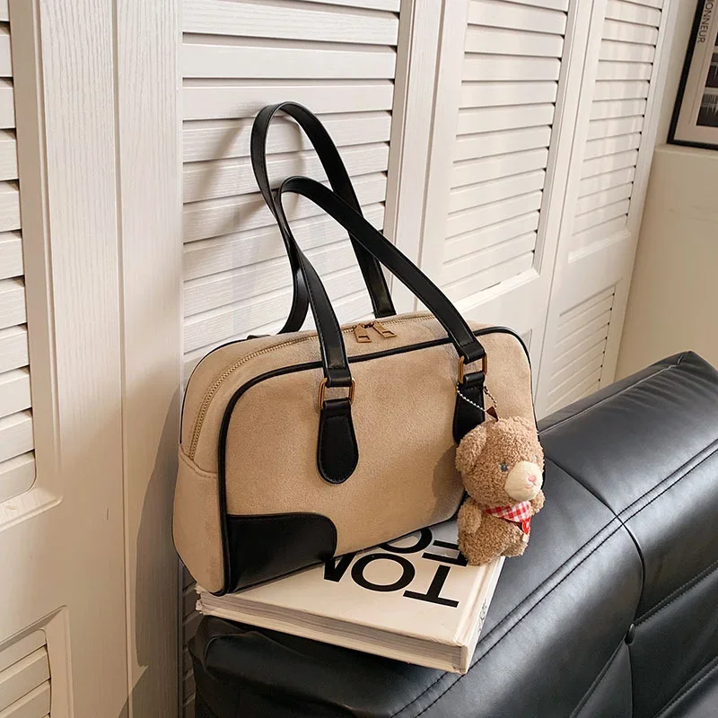

Retro Premium Underarm Bag 2023 Autumn and Winter New Frosted Simple Fashion Shoulder Bag