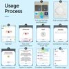 Smart Mini Locator Works With Apple Find My App Tracker And Keys Finder For Lost Keys Pets Bags Wallets Luggage Only For IOS 6