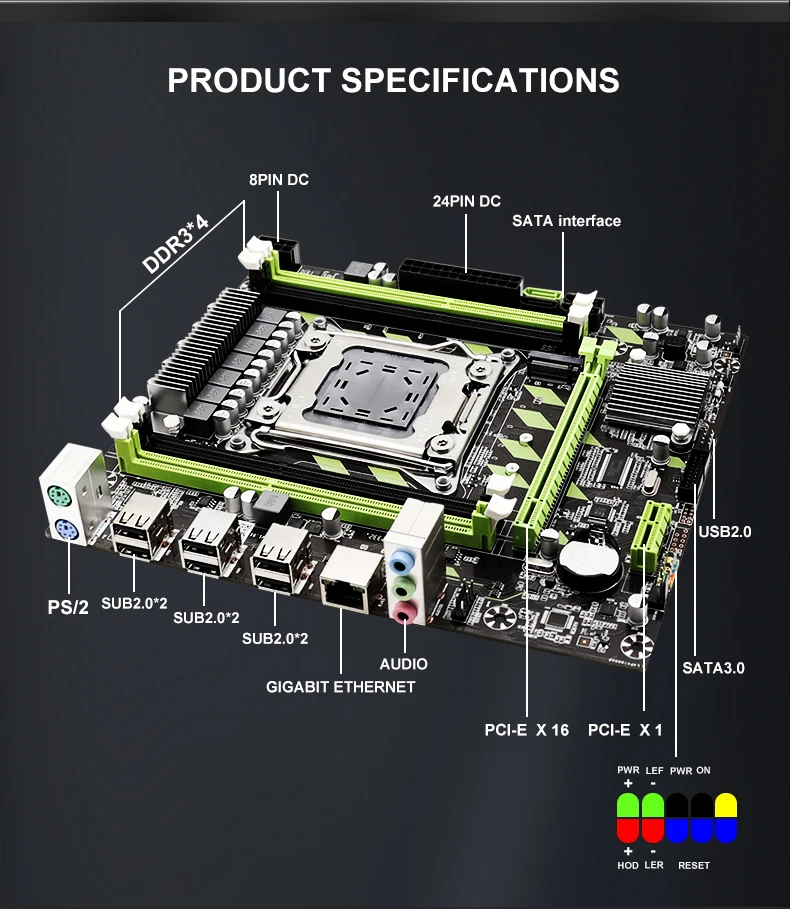 Xeon E5 2650, CPU V2, DDR3, 16GB,
