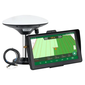 Navigatore GPS per trattore da 7 pollici/9 pollici Mietitrice GNSS Navigatore agricolo per spruzzare aratura e semina Terre agricole