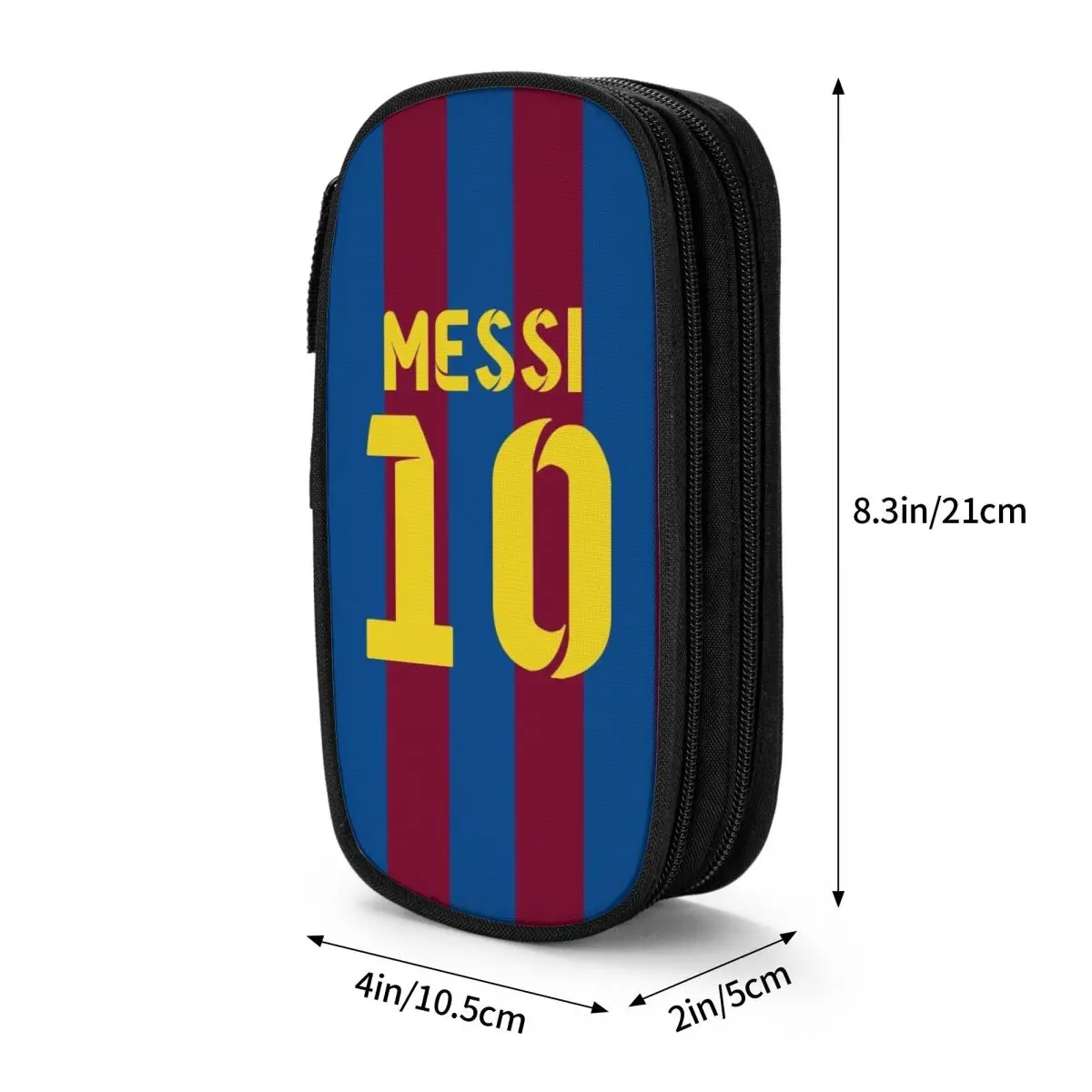 Creative Argentina number 10 football soccer pencil case Pencil pouch Pen for student Large storage bag School gifts Stationery