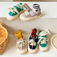 Kindergarten Baby Shoes Spring Summer New Korean Boy Canvas Shoe Versatile Kids Shoe Girls Soft Sole Casual Shoe Tide Zapatillas 1