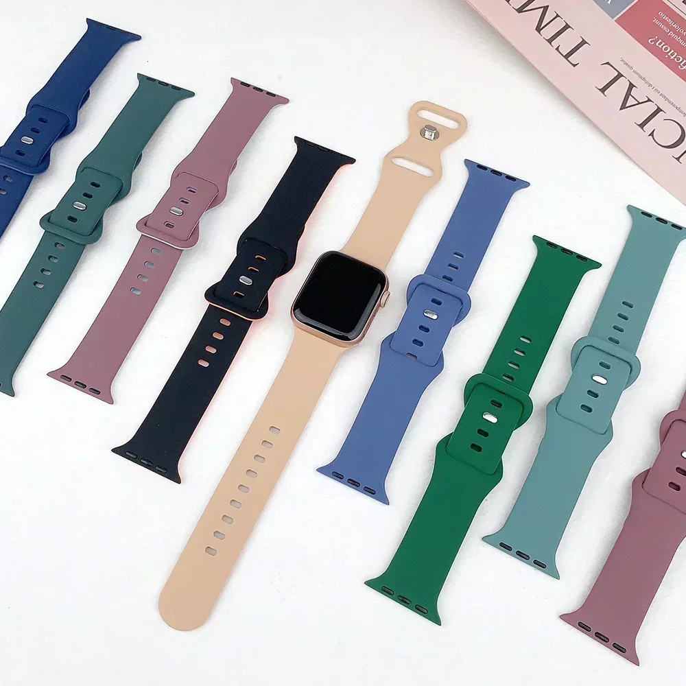 Premium Silicone Strap for Smartwatch - Durable and Stylish Bracelet Accessory