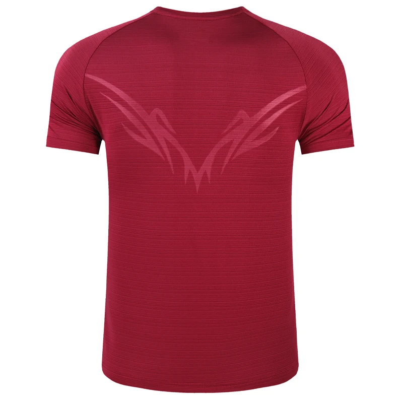 Jogging Short Sleeve Running Training Exercise Fashion Ultralight Tee Breathable Workout Tee Men Quick Dry Gym Print Shirts 4