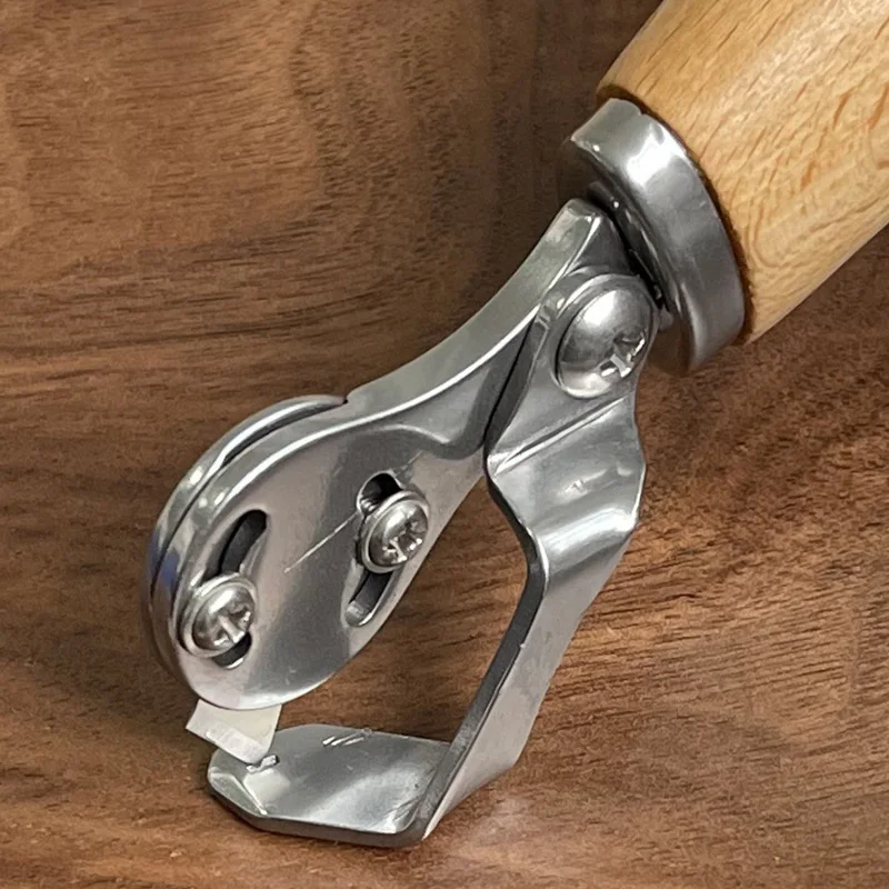 Fdit Couteau De Coupe En Cuir Couteau à Découper Durable Bon équilibre