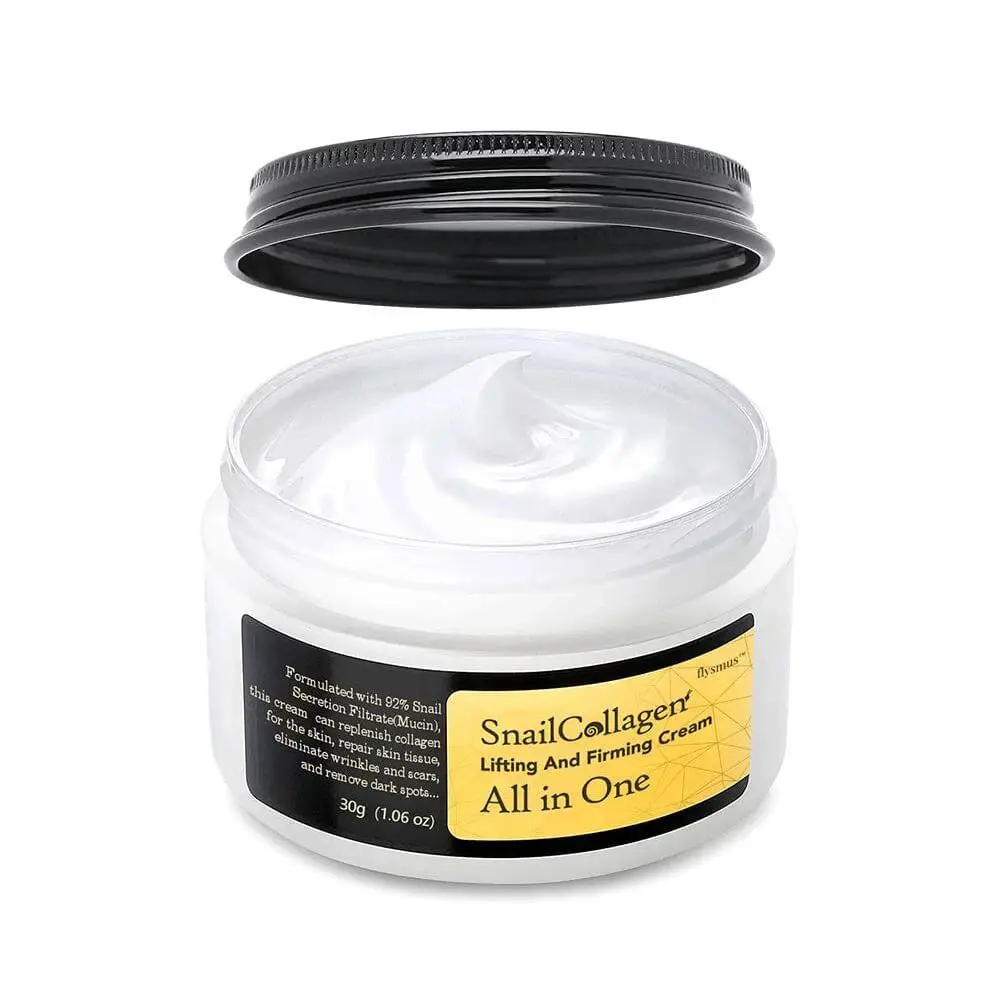 

Snail Collagen Face Cream Moisturizing Brighten Whitening Cream Lifting Firming Fade Fine Lines Cream Korean Cosmetics Skin Care