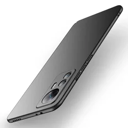 Slim Matte Shockproof Ultra Lightweight Hard PC Case for Xiaomi Mi 12T (Black)
