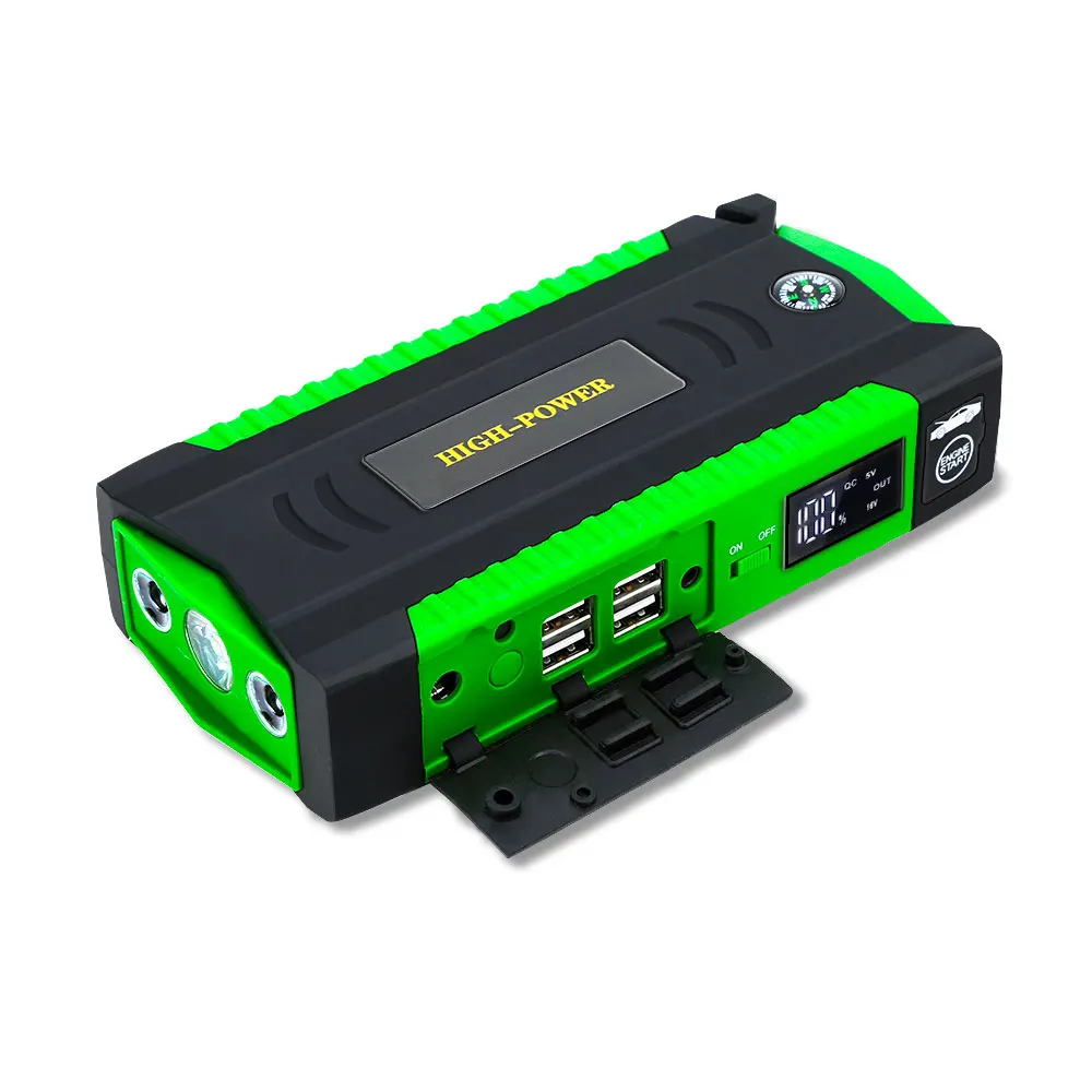 gkfly alta capacidade dispositivo de partida impulsionador portátil carro saltar arranque cabos banco potência carregador bateria do carro