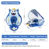 Swimbobo Kids Inflatable Baby Floating Water Toy Swimming Floats Waist Trainer Child Swim Pool Ring PVC Children Float 6