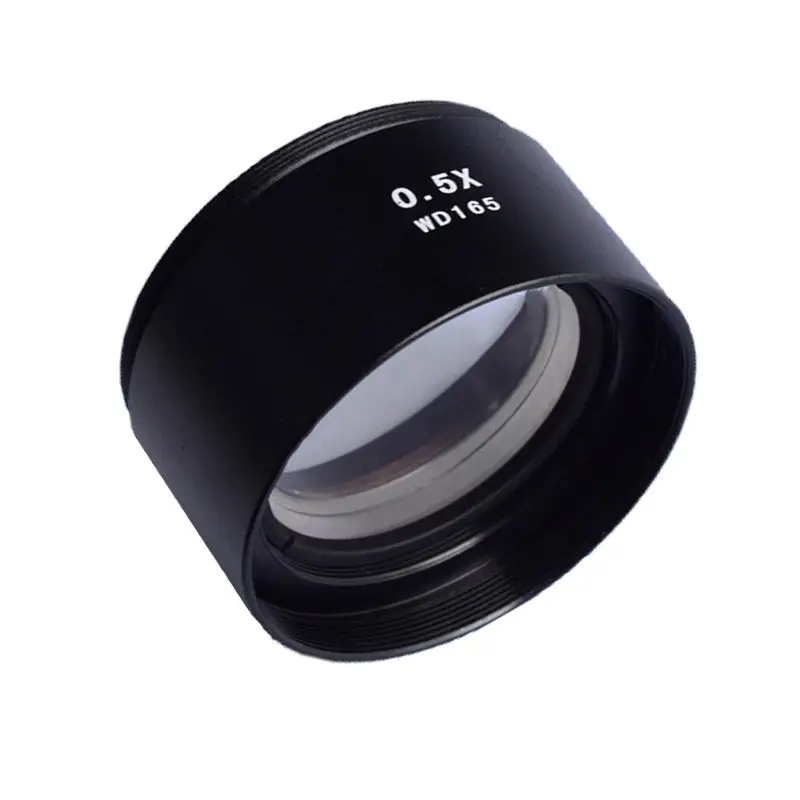 

KaiLiwei WD165 0.5X Trinocular Microscope Barlow Lens For Industrial Camera Maintenance Stereoscopic Auxiliary Objective Lens