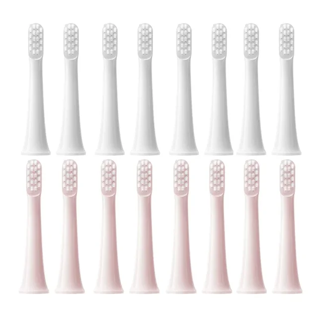 Têtes de brosse de rechange pour XIAOMI MIJIA T100, 8 pièces, brosse à dents électrique sonique, aspirateur DuPont, buses adaptées à poils souples 1