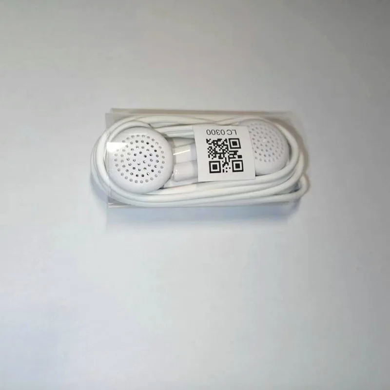 Fones de Ouvido Universal com Microfone com Fio Linha para Xiaomi Huawei Samsung S10 Telefones Alta Qualidade 10 Peças Branco 3.5 mm - Image 4