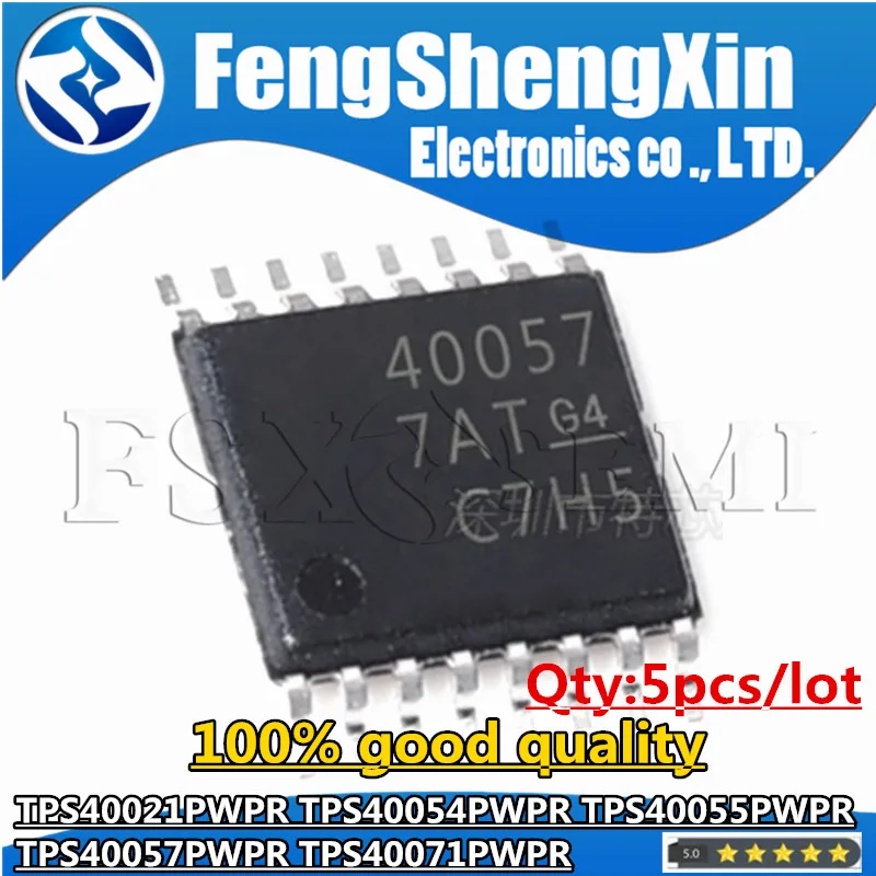 5pcs TPS40021PWPR 40021 TPS40054PWPR 40054 TPS40055PWPR 40055 TPS40057PWPR 40057 TPS40071PWPR 40071 TPS40057 TPS40055 TSSOP IC