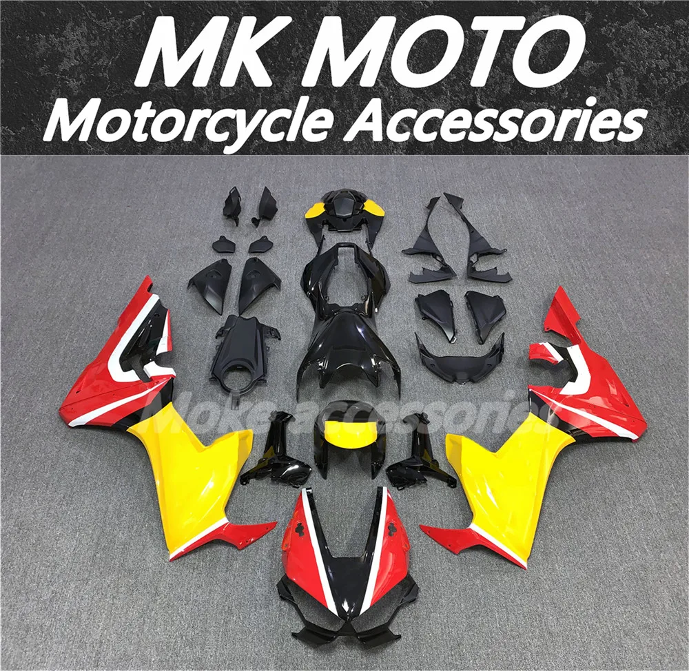 

Комплект обтекателей для мотоцикла, подходит для Cbr1000rr 2017 2018 2019, комплект кузова из высококачественного АБС-пластика, новинка, черный, красный