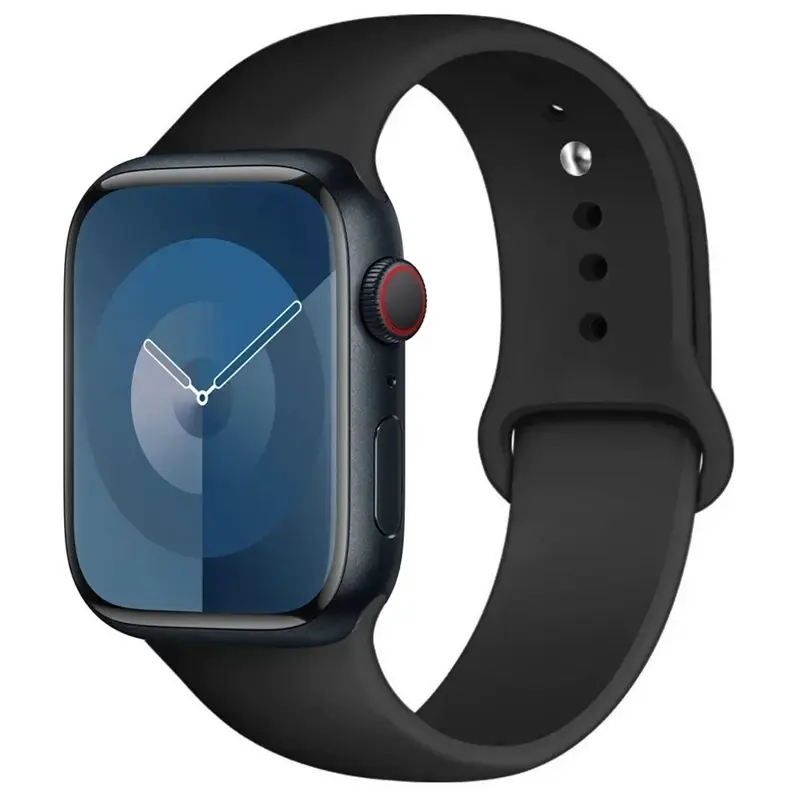 Silicone Band For Apple Watch strap 46mm 44mm 45mm 40mm 41mm 42-38mm 49mm sport bracelet iwatch series 11 10 9 8 7 6 5 SE Ultra3 - Image 39