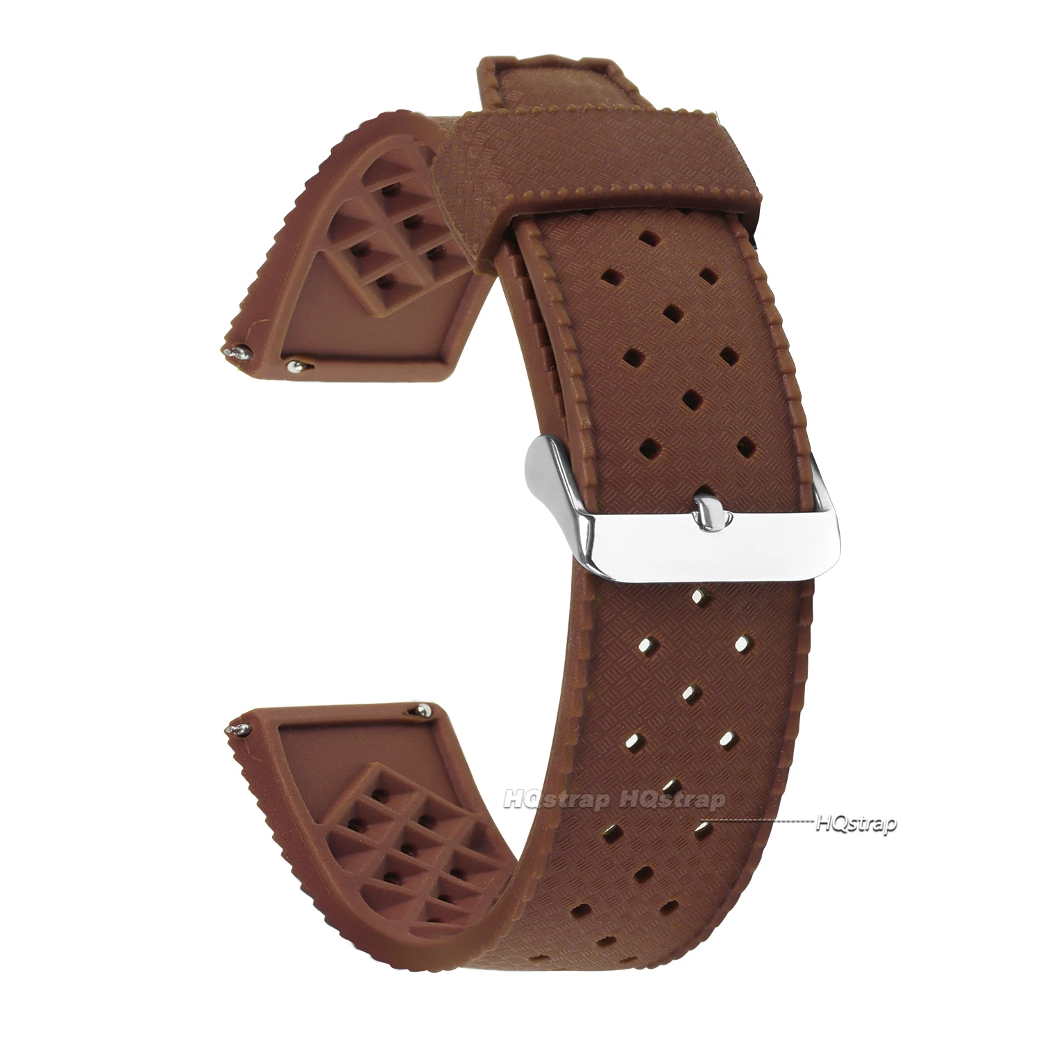 Tropic Waterproof Silicone Quick Release Watch Strap, 20mm/22mm