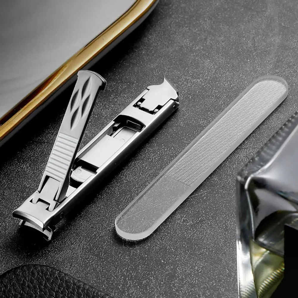 

Useful Nail Cutter Mini Manicure Pedicure Fingernail Cutter Comfortable Rust-Proof Nail Trimmer for Unisex