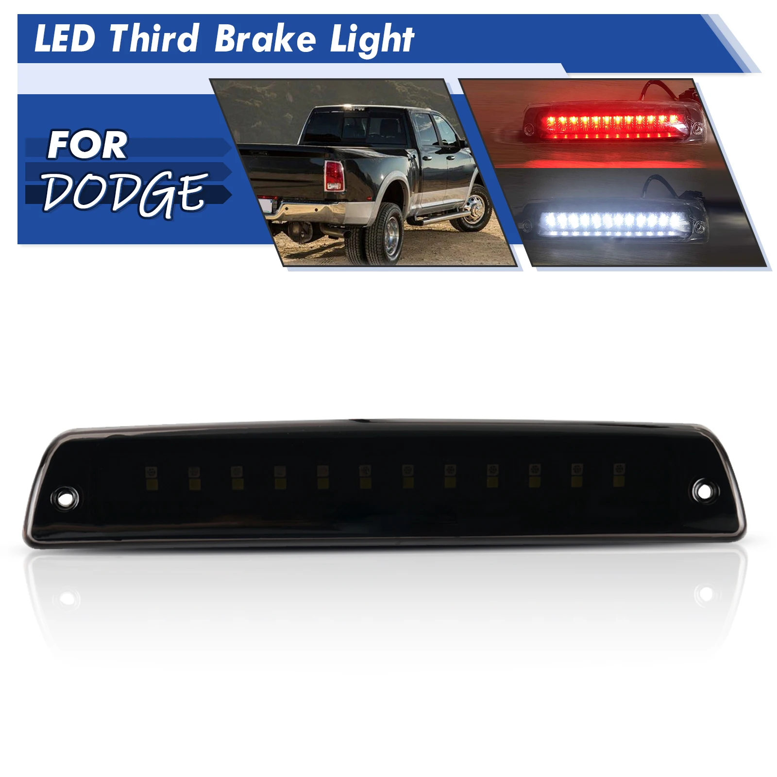 For Dodge Ram 1500 2500 3500 19942001, LED Rear Parking Warning Signal