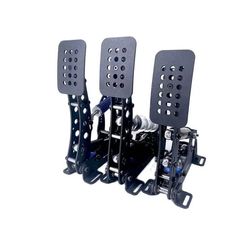 BlackSimracingHydraulicPedalswithPressureSensorforPCCockpit