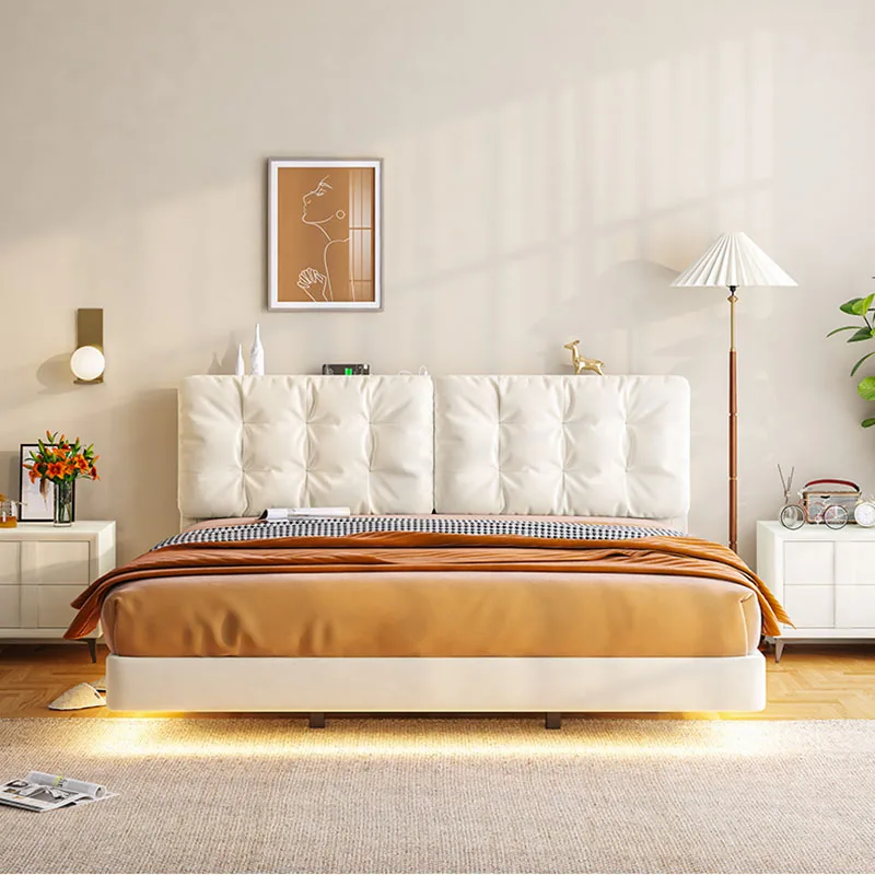 

Kids European Double Bed Modern Wood Drawers Headboard Frame Double Bed Girl Sleeping Letti Matrimoniali Bedroom Furniture