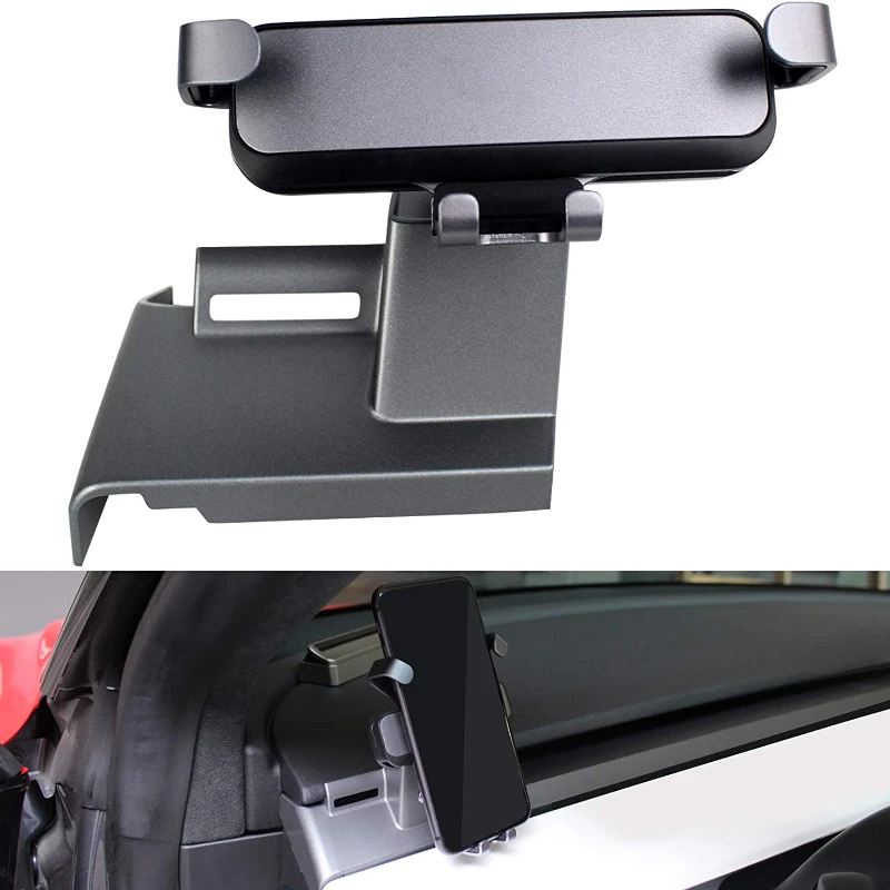 

Автомобильный держатель для сотового телефона, фиксированный зажим, безопасный держатель для сотового телефона Tesla Model 3 Y, подставка для телефона Tesla, держатель для экрана телефона HUD