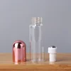 1-10ML Ball Perfume Dispenser Bottle High Grade Portable Essential Oil Glass Bead Bottles Refillable Small Sample Container 3