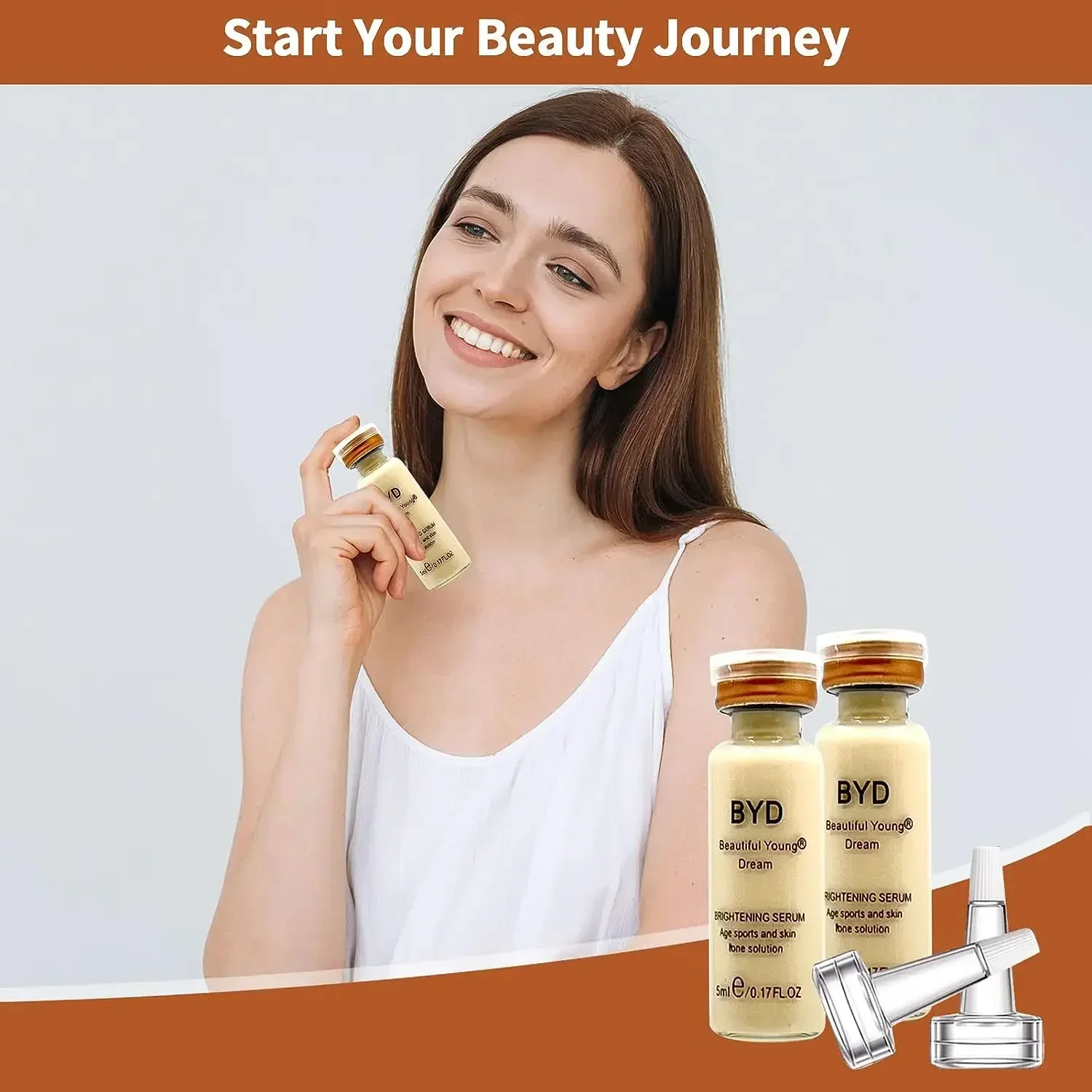 BB Cream semipermanente in stile coreano + fondotinta + correttore - Set trucco per la cura del viso per un tono uniforme della pelle, copertura impeccabile - immagine 4