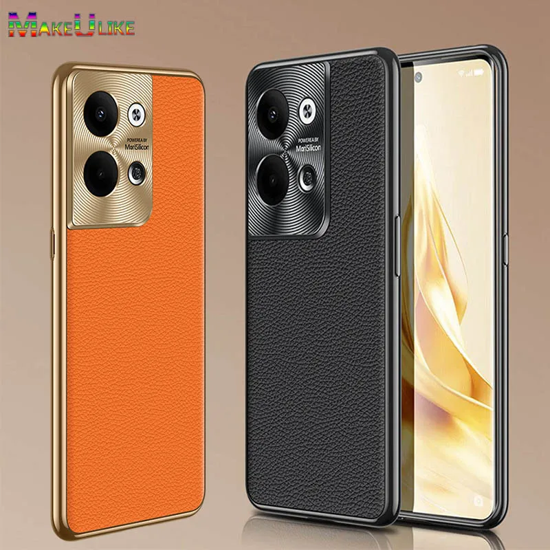Custodia In Vera Pelle Per Oppo Reno 9 Pro Plus Custodia Placcatura Paraurti Custodia Antiurto Per Oppo Reno 11 9 Pro Plus Custodia Per Telefono