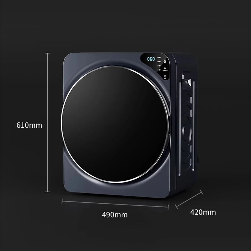 45L Desktop 4kg Home Clothes Dryer Automatic Clothes Dryer Drum Small Sterilization Mite Removal Stainless Steel Inner Cylinder 6