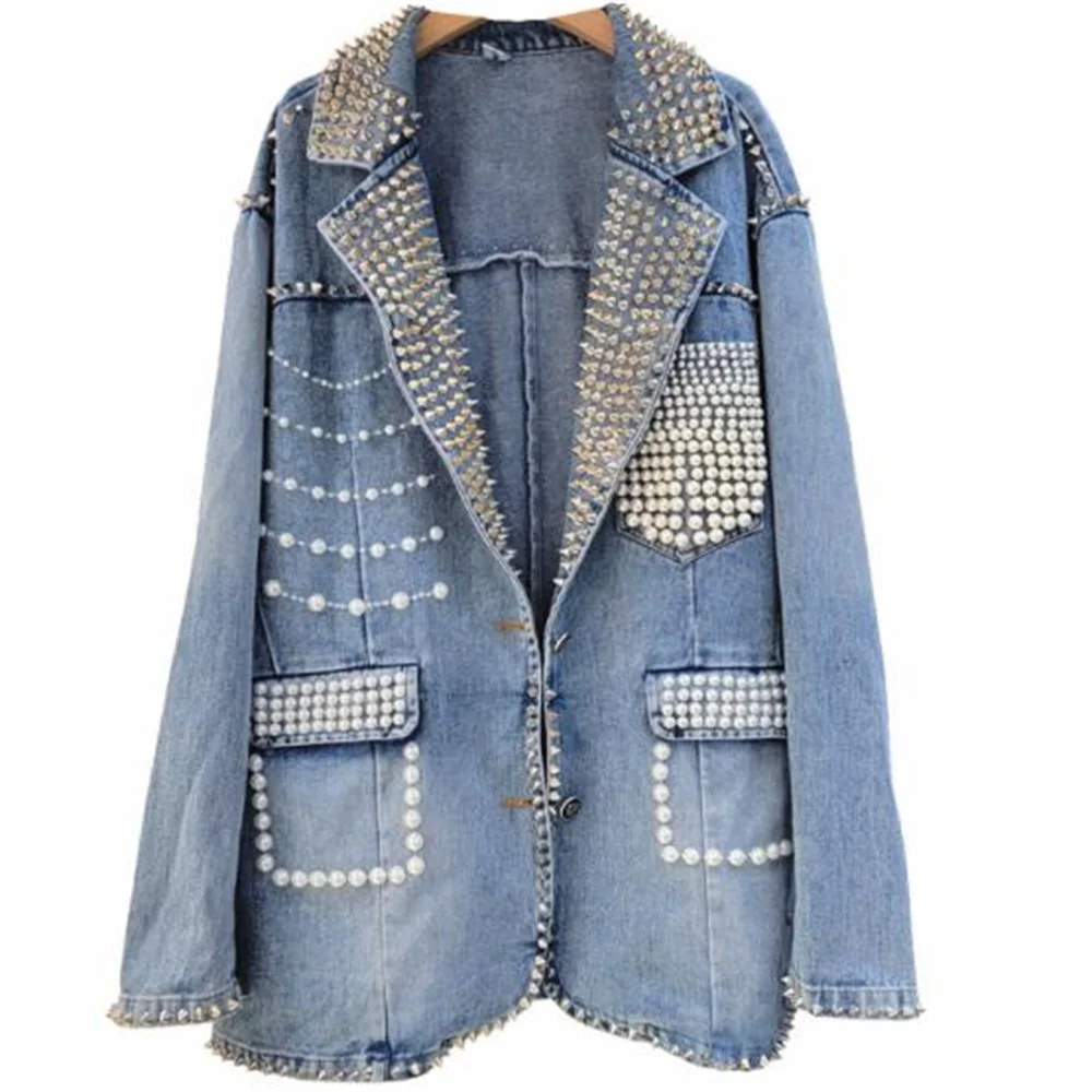 2022-autunno-new-rivet-beaded-blue-denim-jacket-cappotto-casual-tascabile-da-donna