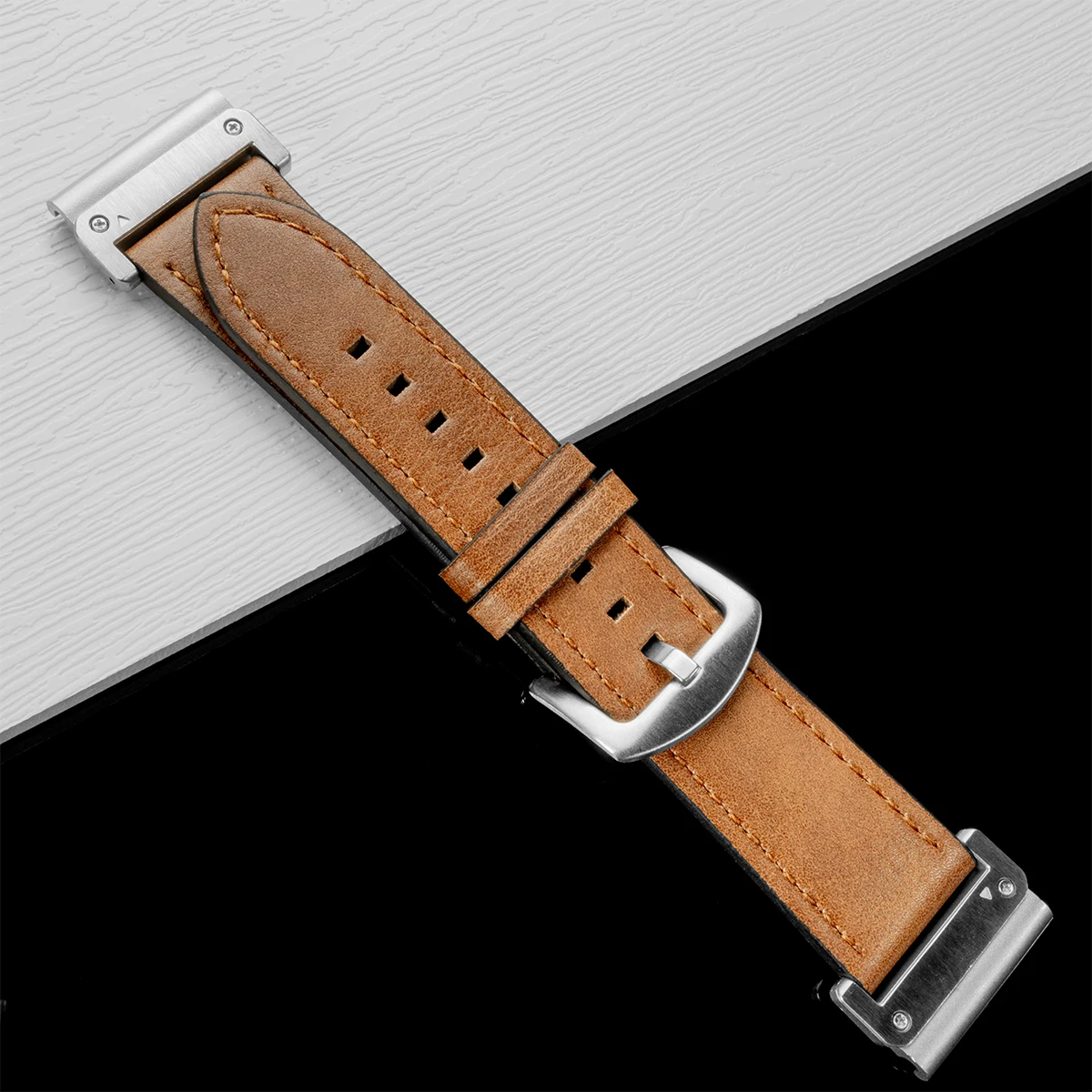 Premium Leather Quickfit Strap - Universal 22mm/26mm Watchband Accessories