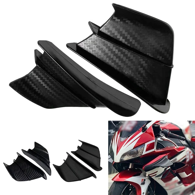 Aliette Aerodinamiche Universali Per Moto - Winglet In Plastica Per YZF R1/R6/S1000RR - Foto 8