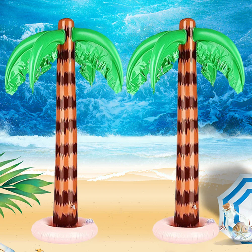 95cm Inflatable Coconut Tree Outdoor Decoration Green Plant Inflatable Tree Courtyard Swimming Pool Decoration Prop inflatable decoration toy inflatable decoration inflatable toy