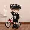 ob11 Clother Cute Uniform Molly Doll Gentleman Suit Clothes Shirt Tie Decoration Fishbone Razor Hat 12 Points Bjd GSC Body 4