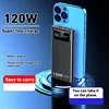 200000mAh 120W Fast Charging Power Bank Super Ultralarge Capacity For Mobile Power External Battery For Iphone Xiaomi Vivo 2