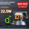 New Power Bank with Super Fast Charging and Large Capacity of 20000mAh Wireless Portable AC Plug Mobile Power Bank 1