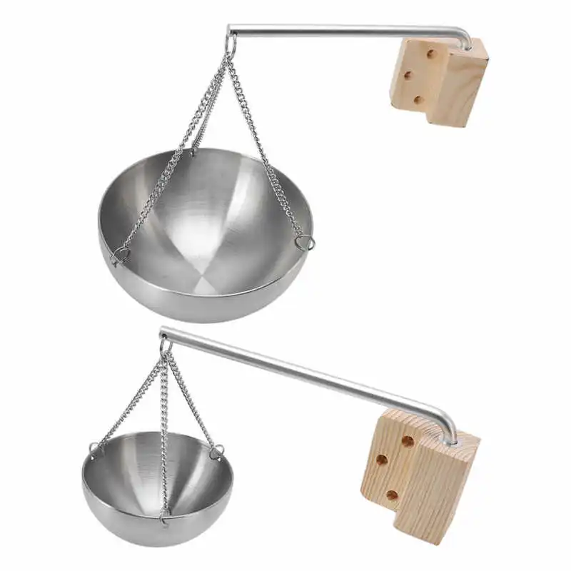 Stainless Steel Sauna Bowl Aroma Bowl Cup Exquisite Essential Oil Sauna Room Aromatherapy Essential Oil for Steam Room sauna bowl accessories