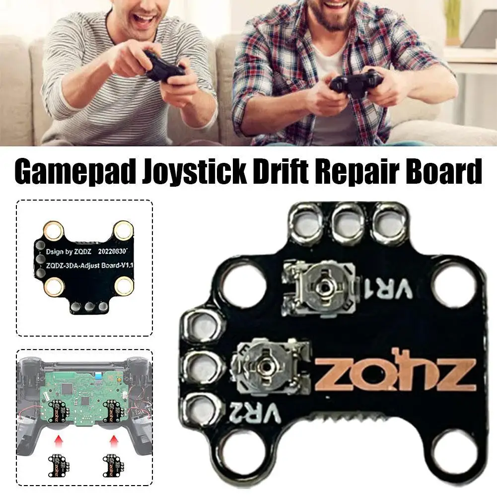 

2pcs For PS4 PS5 One/Series X/S Universal Gamepad Joystick Drift Repair Board Controller Analog Thumb Stick Drift Fix Mod