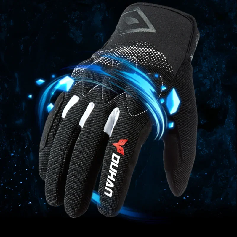

DUHAN Women's Motorcycle Gloves Men's Touch Screen Guantes Para Moto Anti-slip Motorcycle Gloves Moto Breathable Guantes