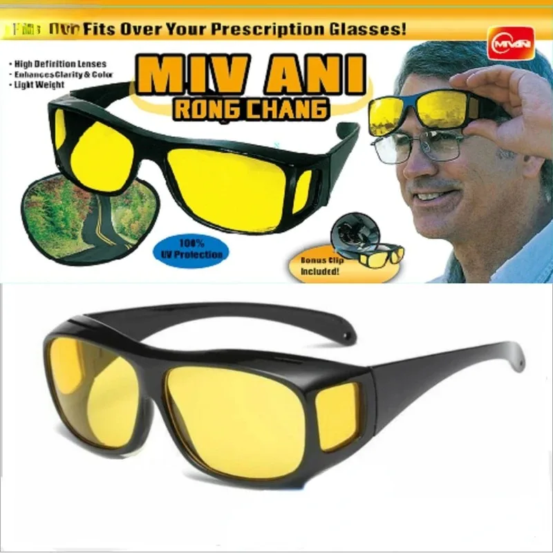Drivers driving glasses Interior Accessory Protective Gears Sunglasses Night Vision Glasses Anti Glare Car Driving Glasses