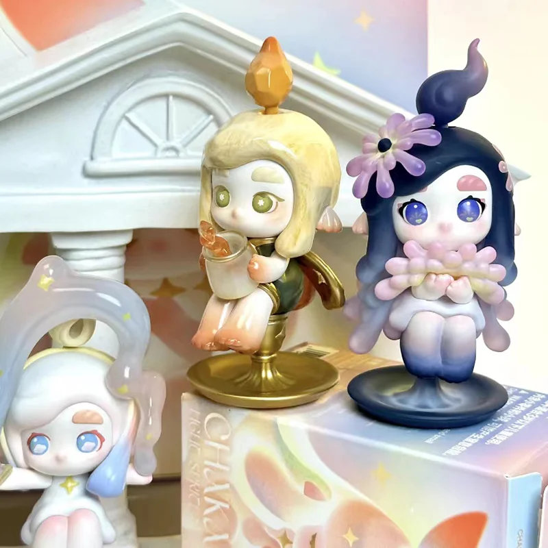 New Chaka Light Sprite Series Figures Blind Box Action Figurine