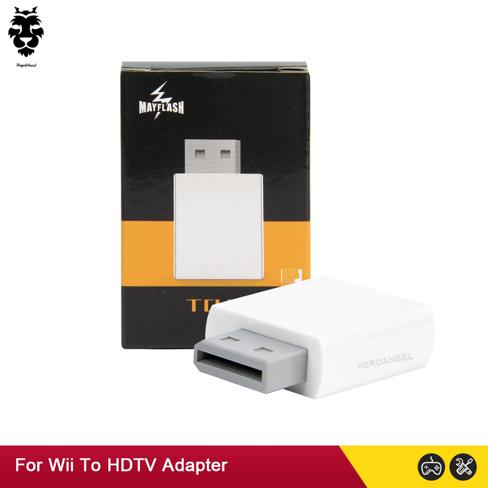 Wiistar Wii to HDMI Converter Wii2HDMI Adapter 1080P +3.5mm Audio Output -  AliExpress