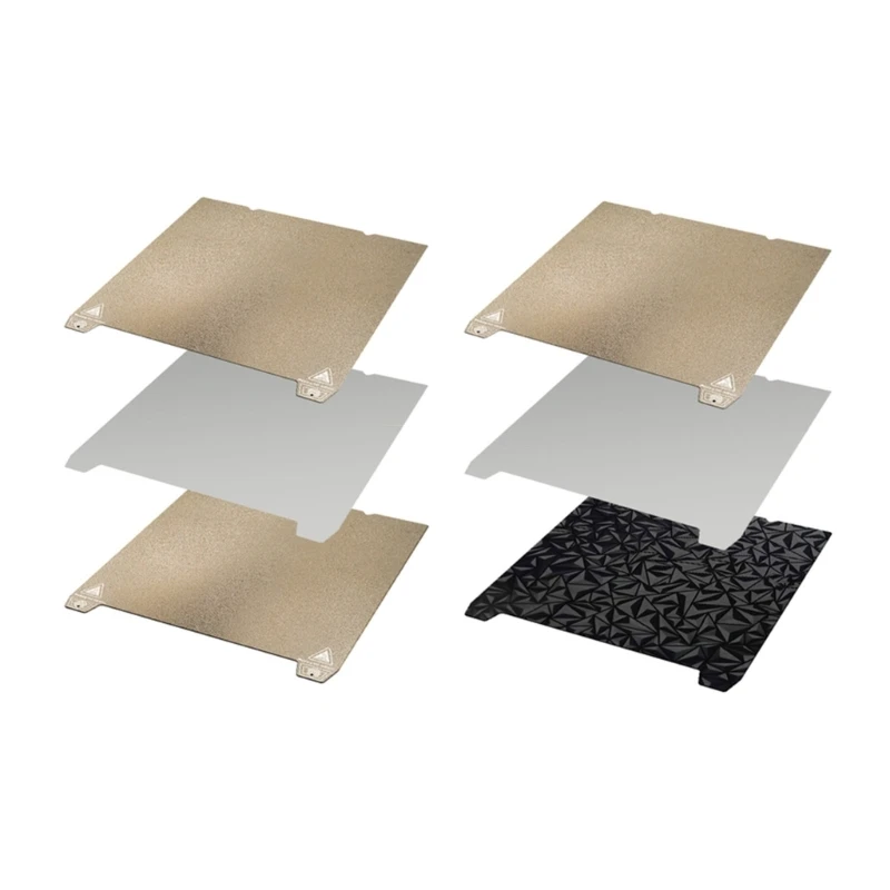 

L74B Double Sided Textured PEI PEO Plate 310x315mm Flexible Steel Sheet No Magnet for 3D Printer Build Plate
