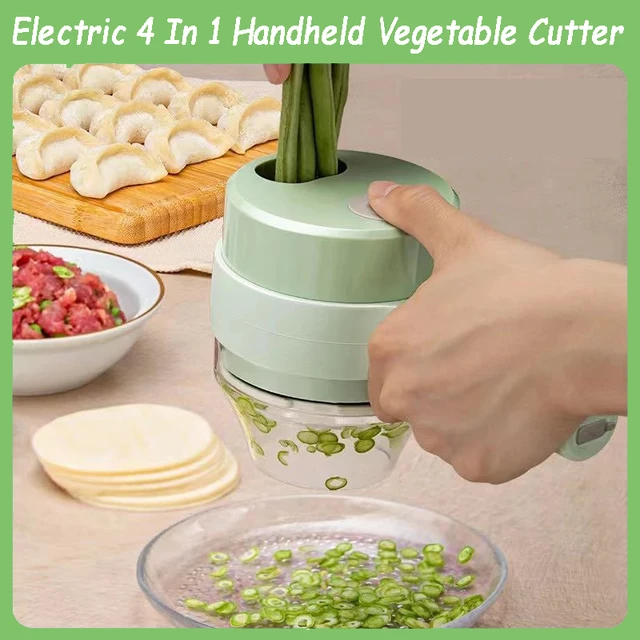 4 in 1 Veggie Slicer, Multifunctional Vegetable Cutter
