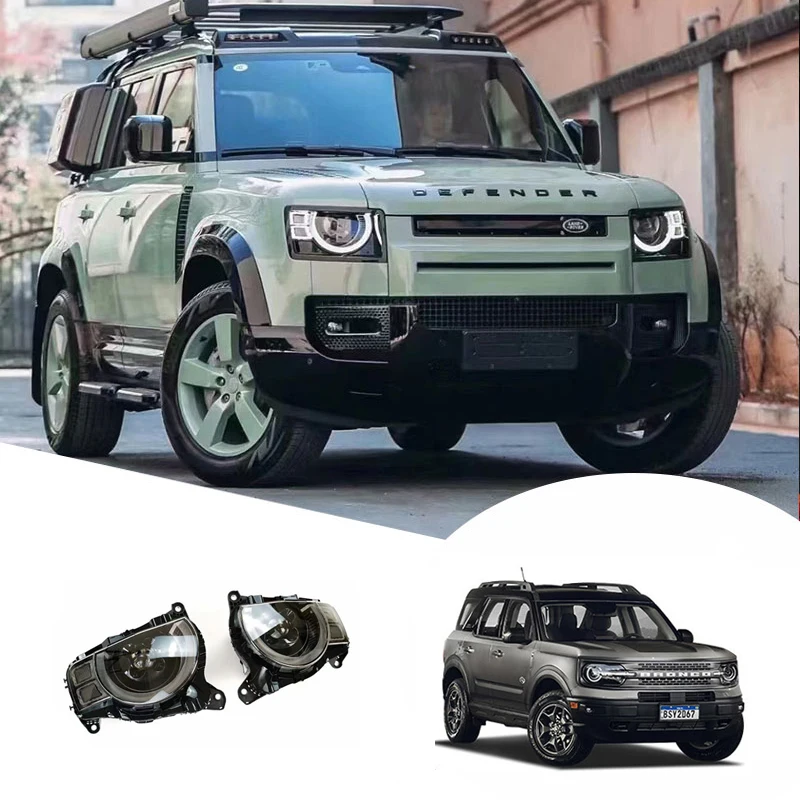 

Land Rover bodykit parts exterior accessories upgrade to full LED headlamp headlight for defender 90 110 parts