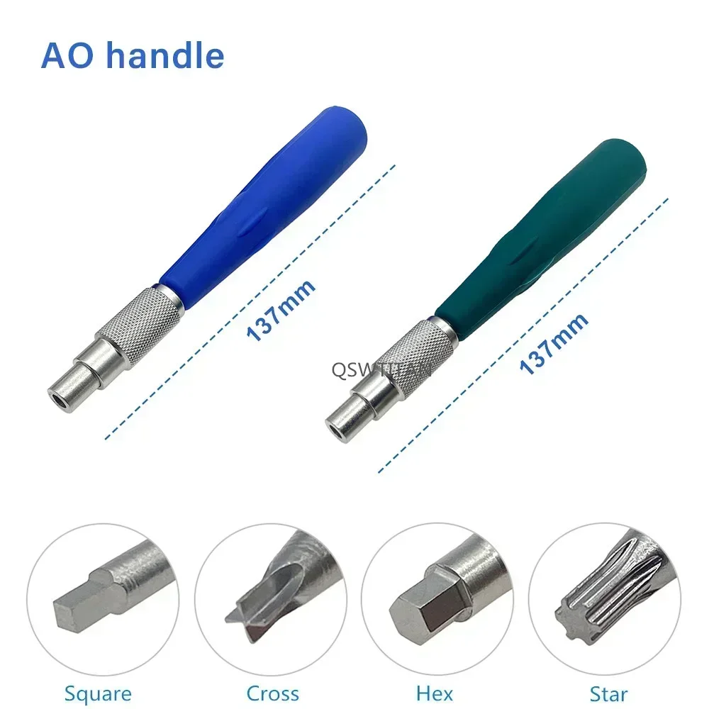 Screw Driver Stainless Steel AO Quick Coupling Screwdriver Star Hex AO Screwdriver Orthopedics Instruments orthopedic instruments