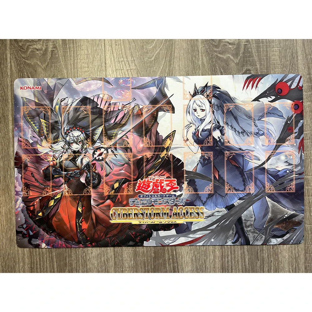 Yugioh Playmat Con Zone Blazing Cartesia, The Virtuous & Guide Quem Tcg Ccg Ocg Trading Card Game Mat Yu-Gi-Oh Mats-D162
