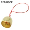 DIY Brass Mini Bell for Wind Chime Door Bell Christmas Decorations Accessories Brass Bell With Bell Hammer Will Ring Metal 6